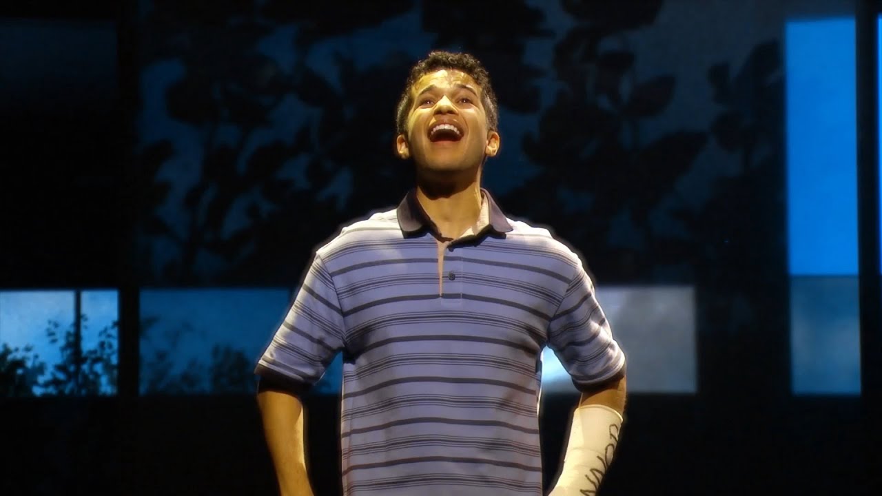 Jordan Fisher in Dear Evan Hansen
